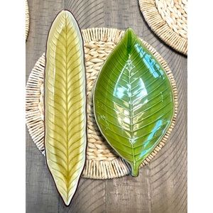 Home Trends - Tahitian Leaf Dish